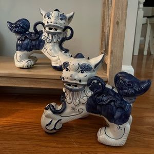 Chinese Ceramic Foo Dogs